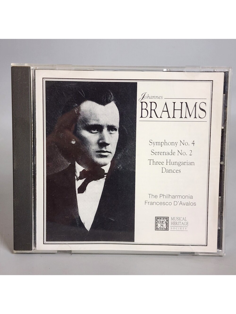 Johannes Brahms Symphony No. 4 Serenade 2 Hungarian Dances CD Philharmonia MHS